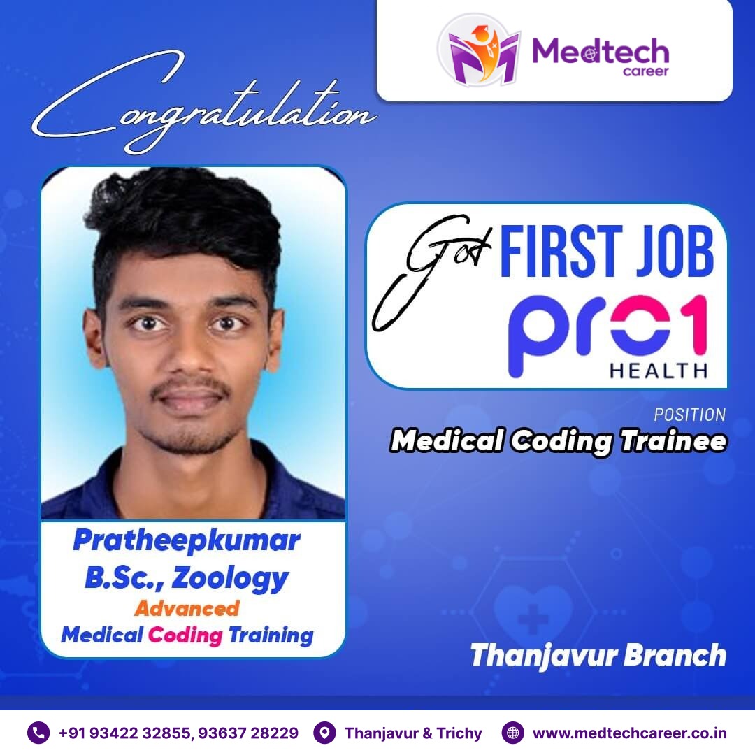 Medtech Career placed students celebration